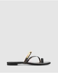 Siren - Miles Strappy Flat Sandals