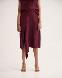 Oxford - Ronja Cupro Draped Skirt