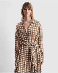 & Other Stories - Tie-Detail Midi Shirt Dress