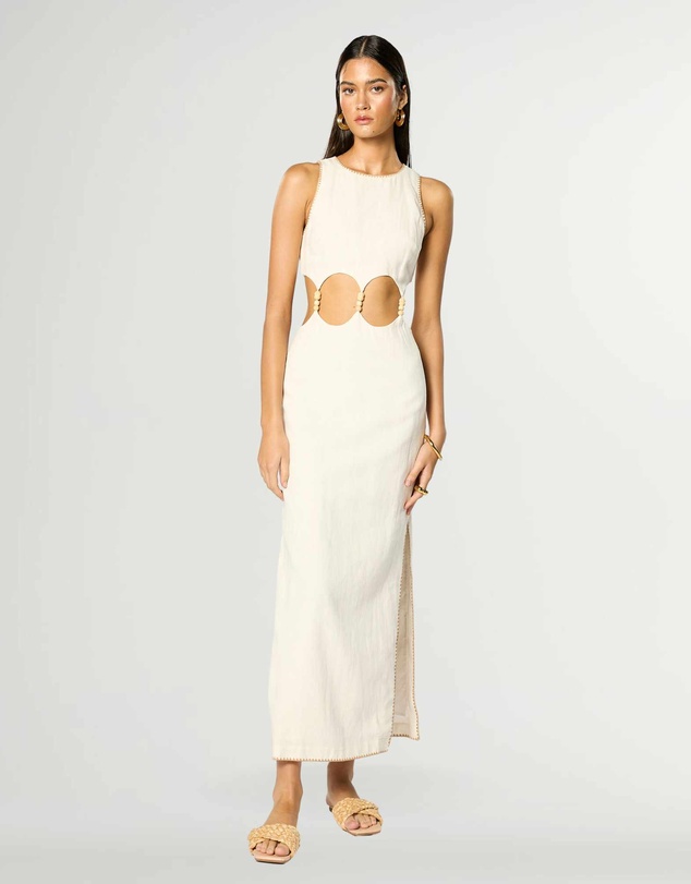 Winona - Poem Cut Out Midi Dress