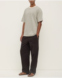 Assembly Label - Malone Stripe Short Sleeve Tee
