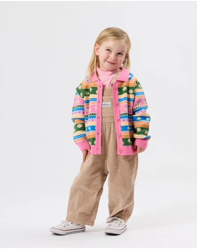 Goldie + Ace - Flutter By Knit Cardigan - Babies-Kids