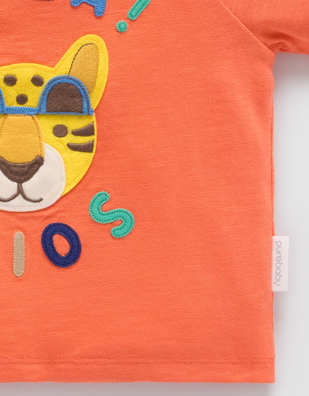 Purebaby - Adios Relaxed Tee -Kids-Babies