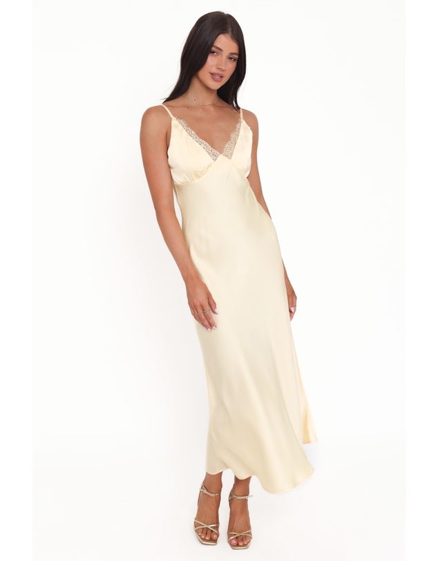 Petal & Pup - Hobi Midi Dress - Butter Yellow