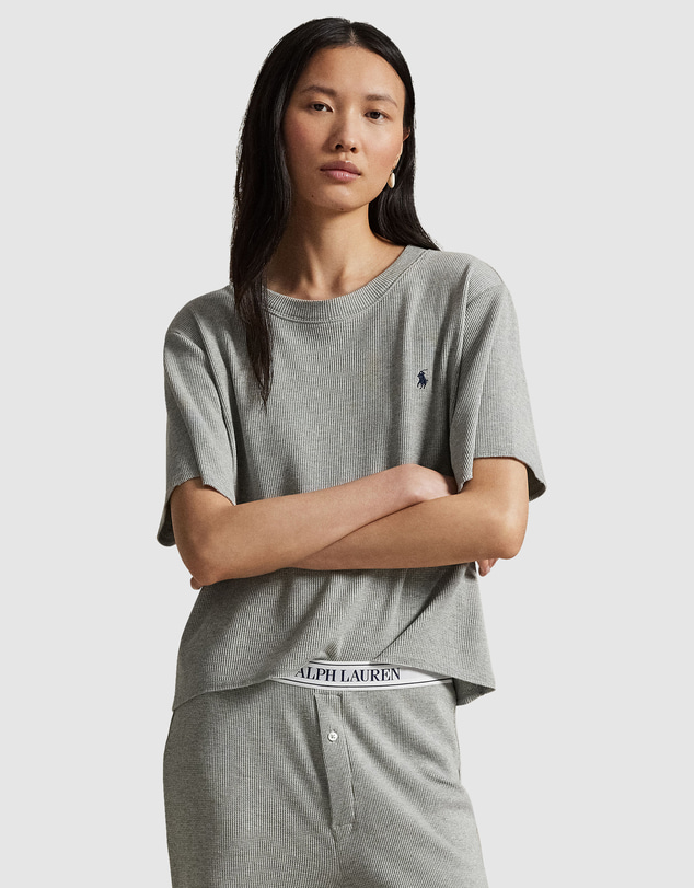 Polo Ralph Lauren - Club Waffle Short Sleeve Cotton Pyjama Set