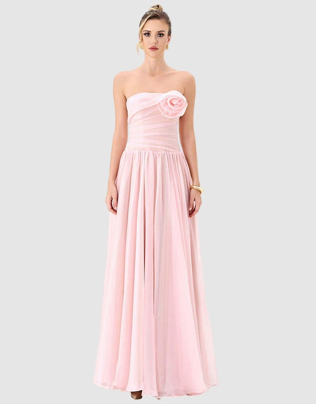 Bariano - Lorry Rosette Gown