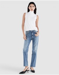 rag & bone - Harlow Ankle Straight Jeans