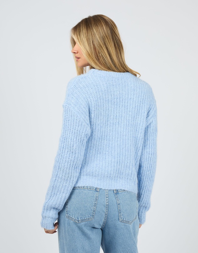 All About Eve - Ivy Knit Jumper Ocean Blue