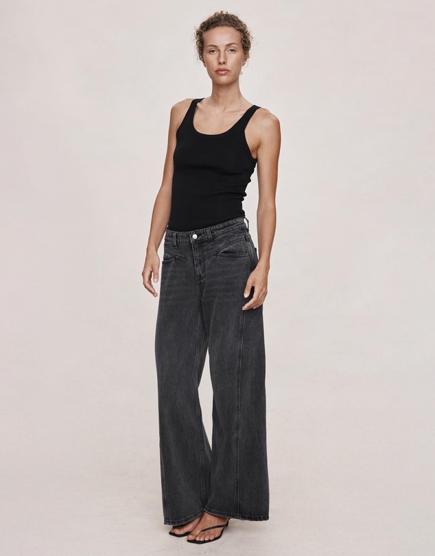 Marle - Cross Stitch Barrel Jeans