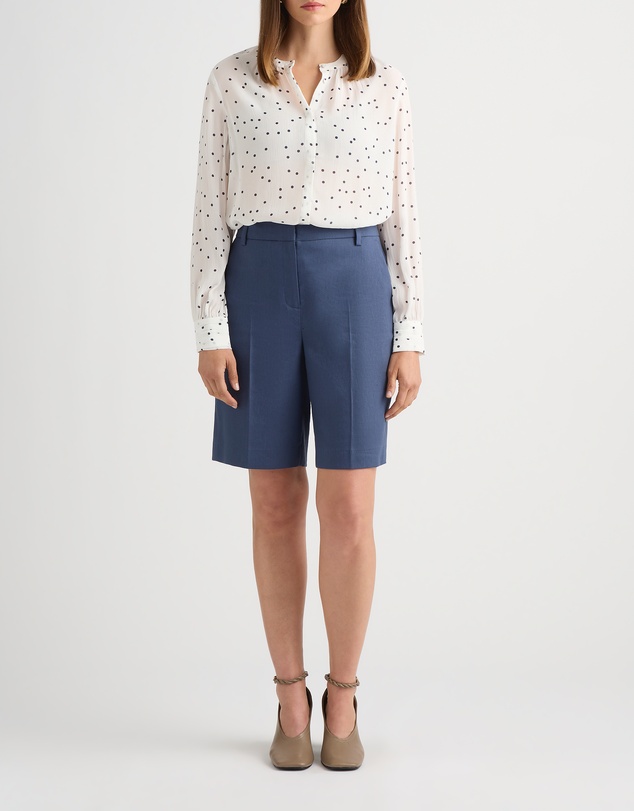 David Lawrence - Chaya Linen Blend Shorts