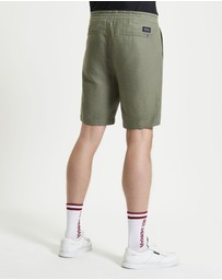 Ben Sherman - Linen Cotton Drawcord Short