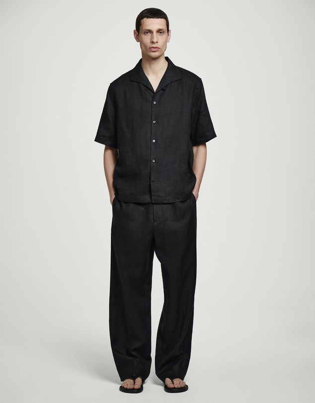 COS - Linen Short-Sleeved Shirt