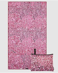 Gali Swimwear - Lukarrara (Pink) Sand-Free Beach Towel