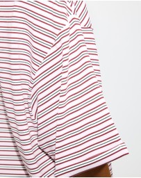 Dazie - Serve Stripe T-Shirt