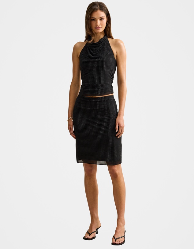 Forever New - Lena Heatseal Mini Skirt
