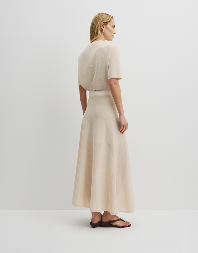 Country Road - Flared Knit Skirt