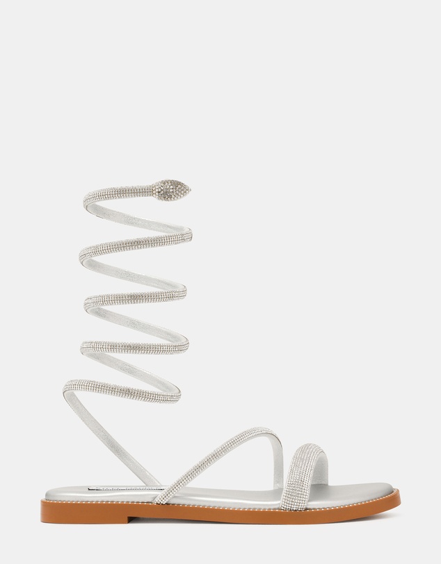 Steve Madden - Blitzzi Silver Sandals