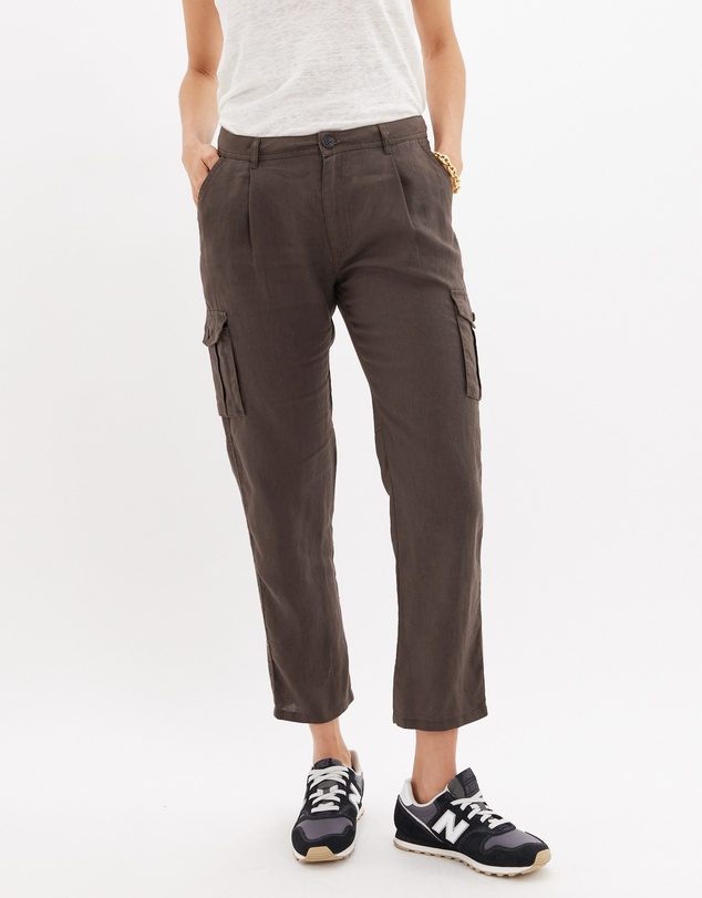 Amelius - Jordan Linen Tapered Pant