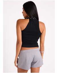 Insight - Sloane Eyelet Halter Top