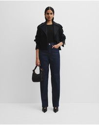 Country Road - High Rise Straight Leg Jean