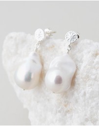 Carly Paiker - Sunburst Baroque Pearl Earrings