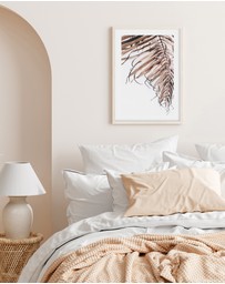 Olive et Oriel - Golden Palm II Art Print