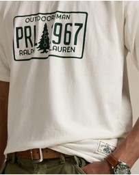 Polo Ralph Lauren - Classic Fit Jersey Graphic T-Shirt - ICONIC EXCLUSIVE