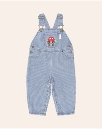 Huxbaby - Car Denim Stripe Overalls - Babies-Kids