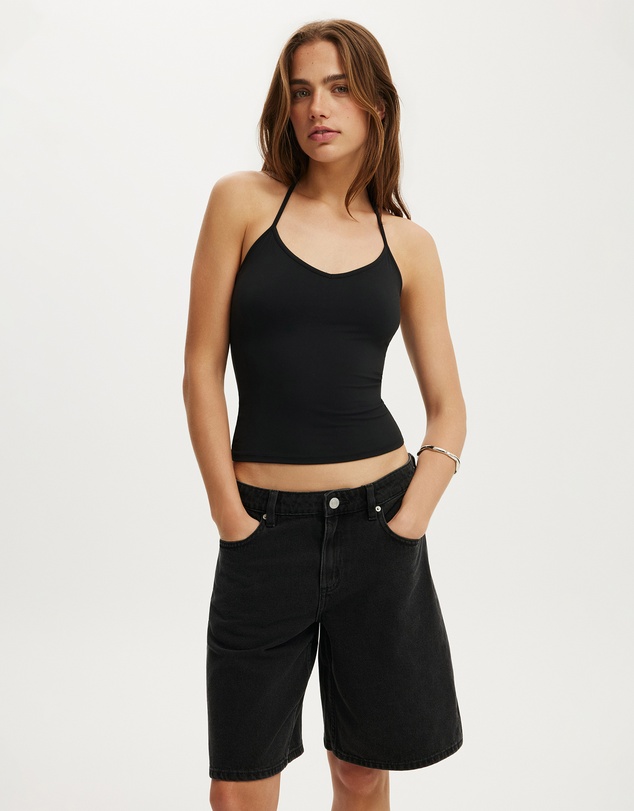 Cotton On - Baggy Denim Shorts