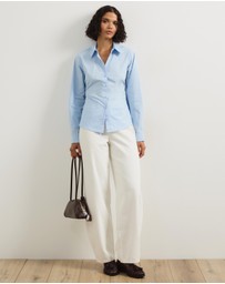 Atmos&Here - Rue Tie Waist Shirt
