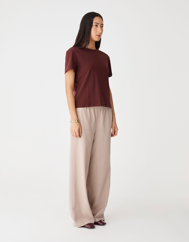 Forcast - May Relaxed Cotton T-shirt