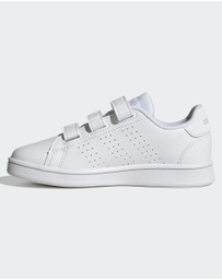 adidas Sportswear - Advantage Court Lifestyle Hook-and-Loop Shoes Kids