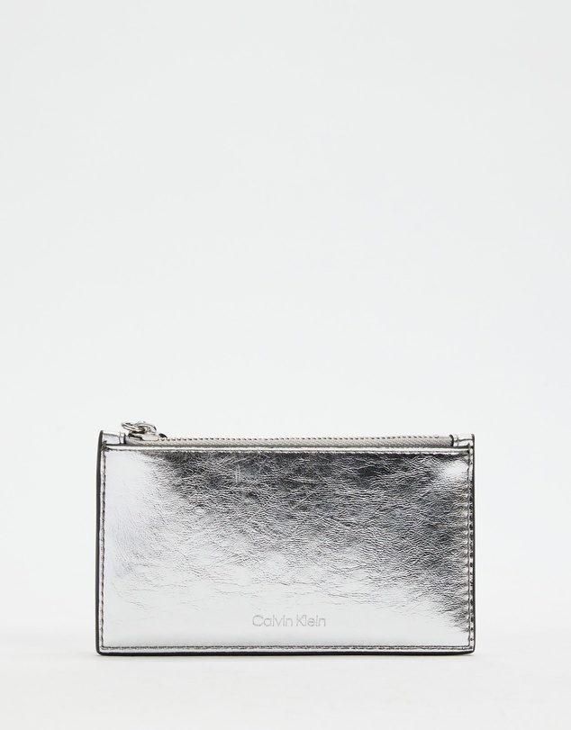Calvin Klein - 6cc Metallic Zip Cardcase