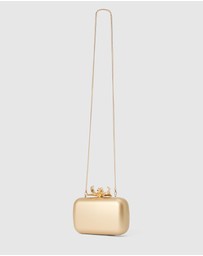 Forever New - Gina Orchid Clasp Hardcase Clutch Bag