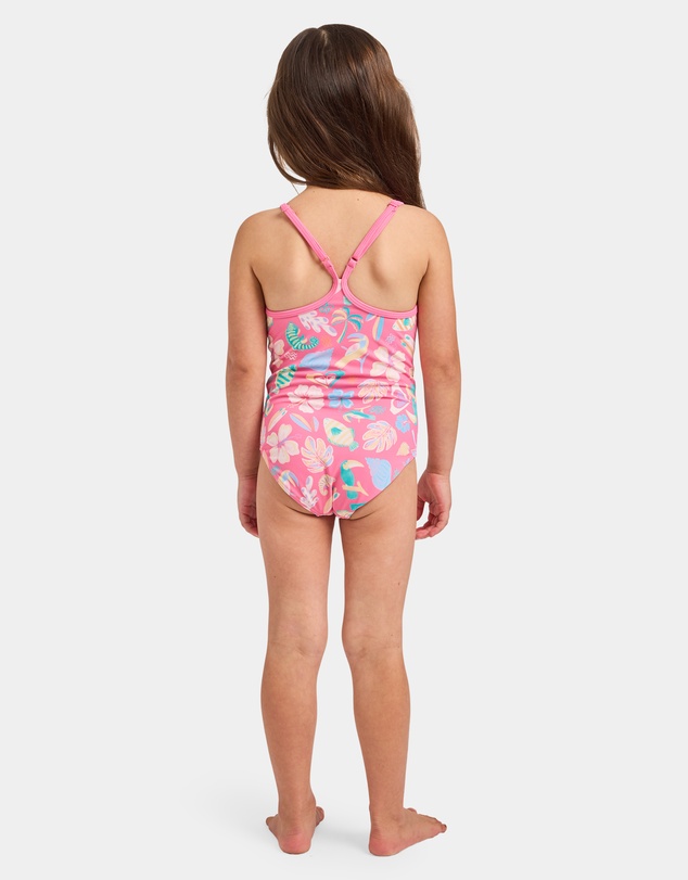 Roxy - Girls 2 to 7 Ocean Lover One Piece Swimsuit