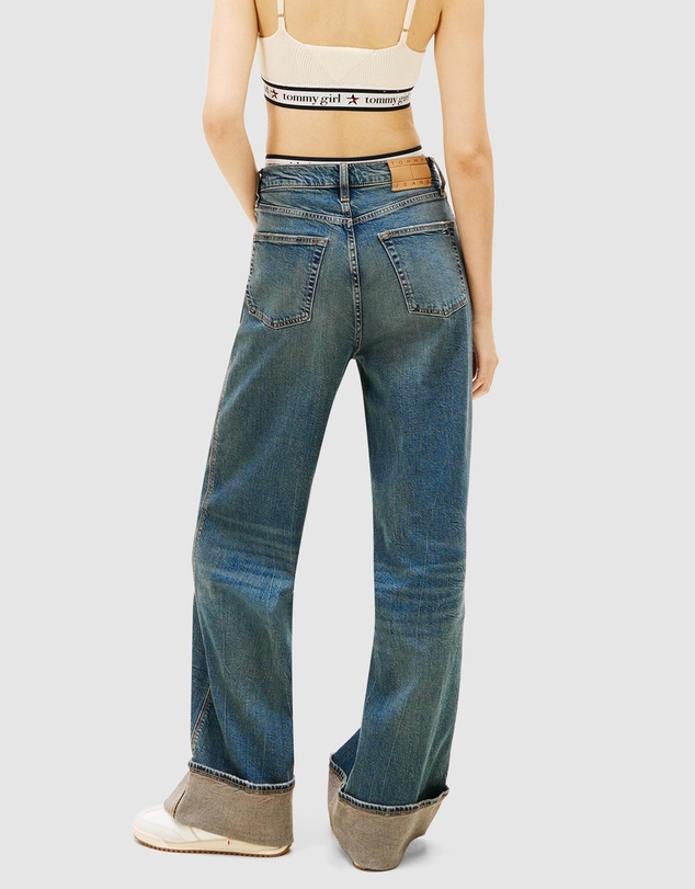Tommy Jeans - Claire Highrise Wide Leg Turn Jeans