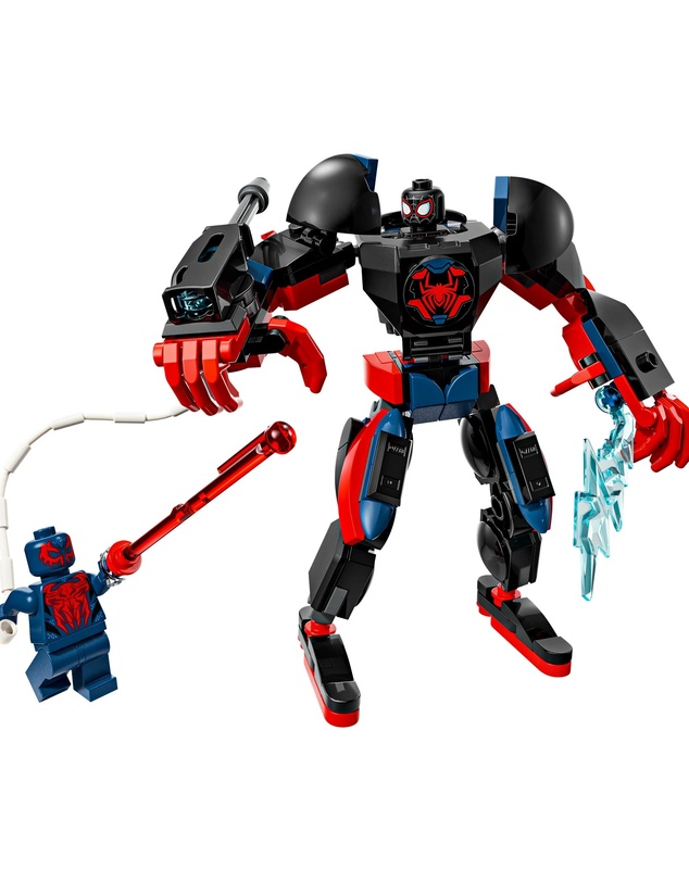 LEGO - 76337 Miles Morales Mech vs. Spider-Man 2099