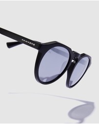 Hawkers Co - Black Chrome Warwick Raw Sunglasses for Men and Women UV400
