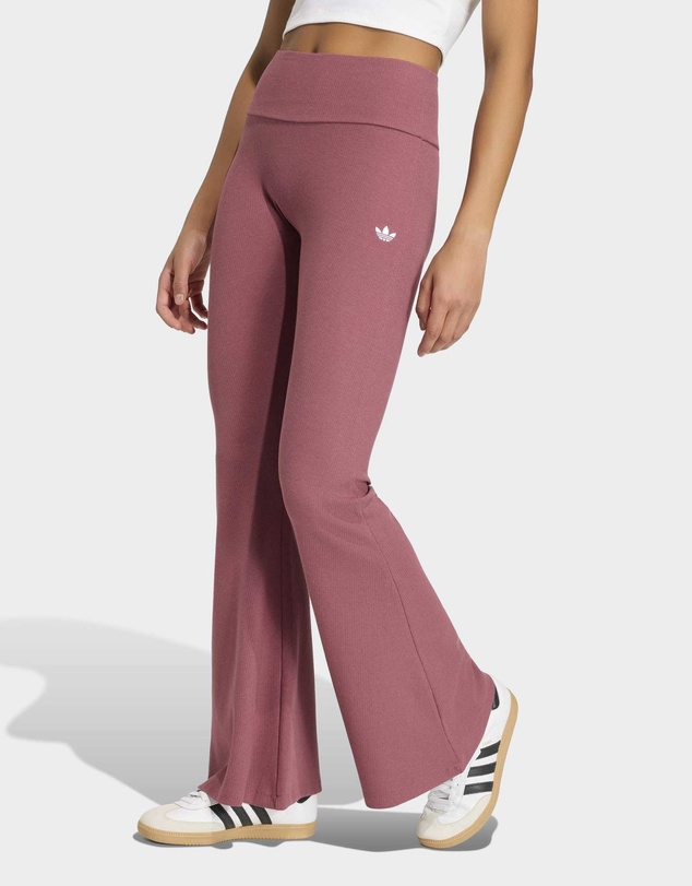 adidas Originals - ESSENTIALS RIB FLARED LEGGINGS Womens