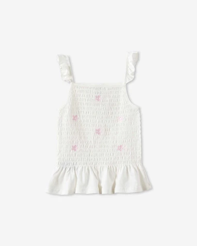 Cotton On Kids - Shirred Tank Top