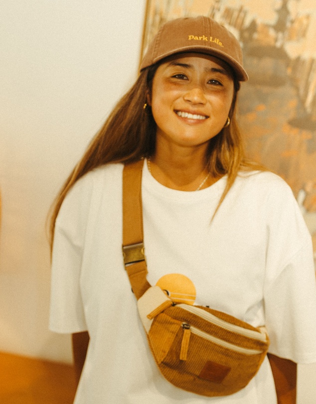 Banabae - Banabae Corduroy Belt Bag and Cap Bundle
