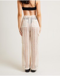 Subtitled - Zulu Crochet Cargo Pants