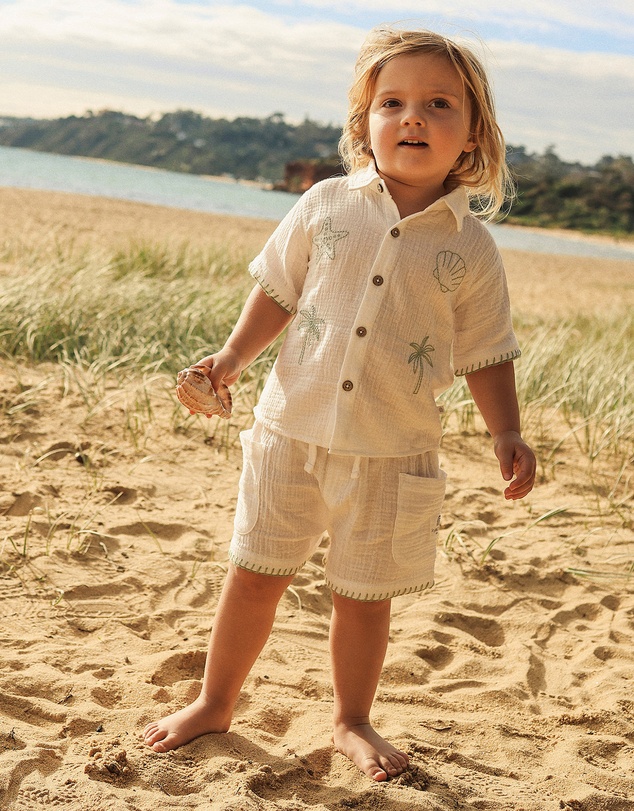 Kynd Baby - Woven Short in Pristine