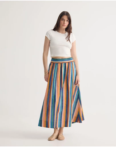 Oxford - Bronte Striped Skirt