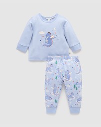 Purebaby - Thick PJ Set -Kids-Babies