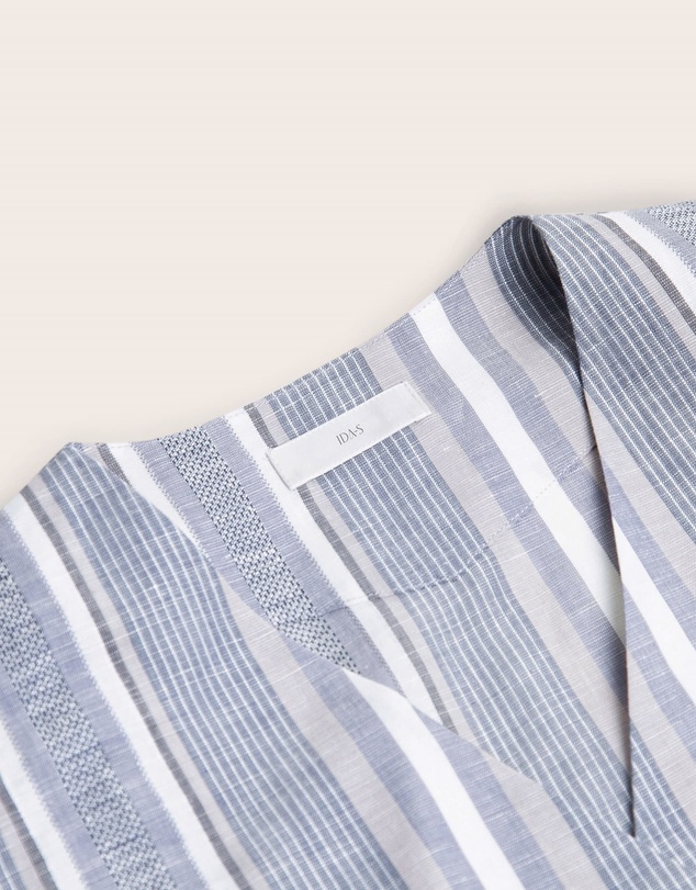 IDA+S - Joan Striped Linen Vest