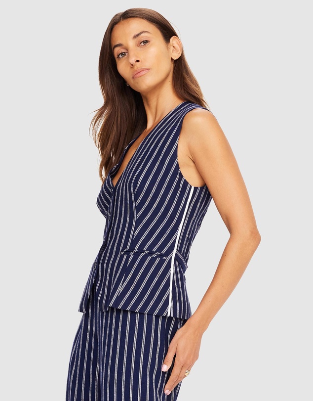 The Upside - Belize Jackie V Neck Waistcoat
