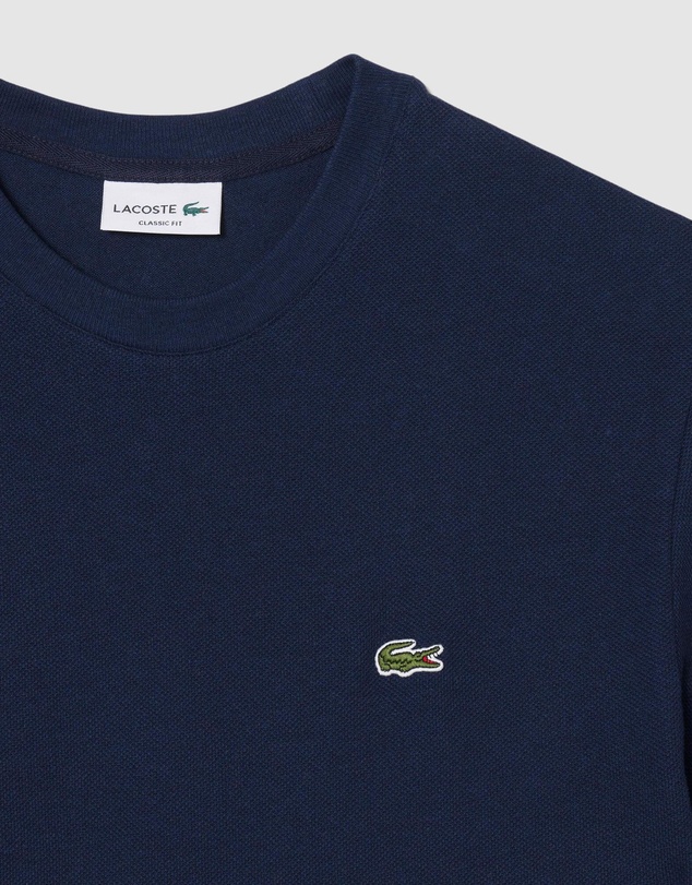 Lacoste - Heavy Cotton And Linen Piqué T-Shirt