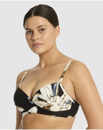 Sea Level Australia - La Luna Cross Front Moulded Underwire Bra