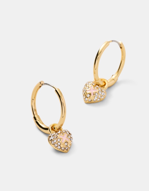 MIMCO - Adorbs Heart Hoop Earrings
